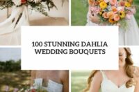 100 stunning dahlia wedding bouquets cover