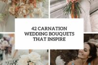 42 carnation wedding bouquets that inspire cover