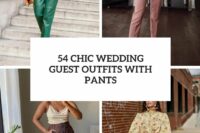 54 chic wedding guest outfits with pants cover
