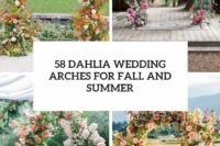 58 dahlia wedding arches for fall and summer cover