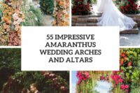 55 impressive amaranthus wedding arches and altars cover