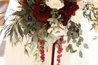 a gorgeous fall wedding bouquet