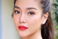 a bold Asian makeup idea
