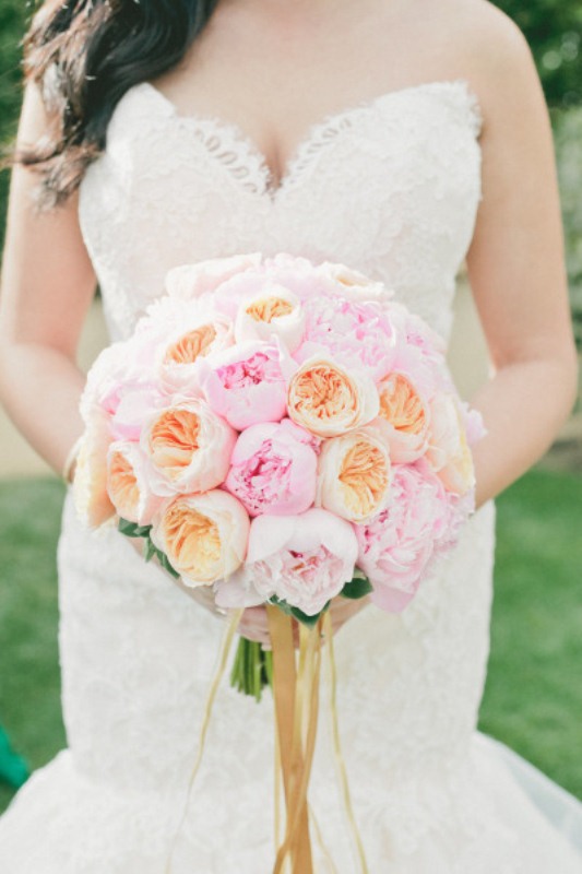 Picture Of most gorgeous garden rose bridal bouquets  17