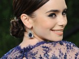 an elegant sleek low bun with a sleek top is a timeless idea that can be realized fast and easily