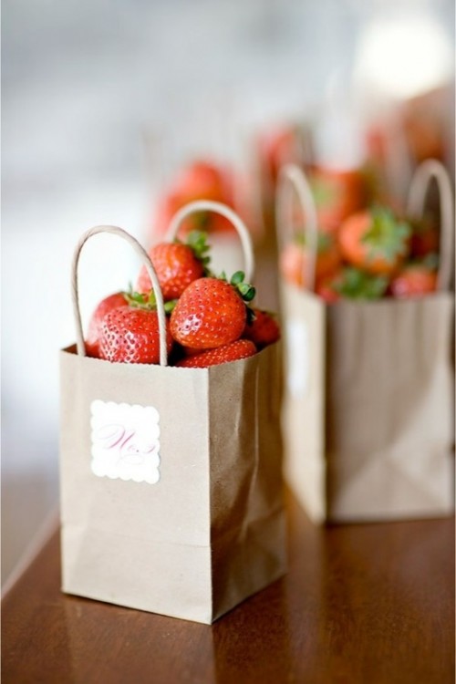 Sweet Strawberry Wedding Ideas
