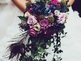 23-textural-wedding-bouquets-with-feathers-18