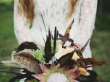 23-textural-wedding-bouquets-with-feathers-7