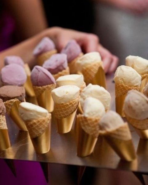 Cool Ways To Serve Ice Cream On Your Big Day