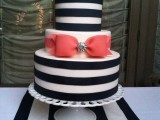 25 Adorable Bow Wedding Cakes13