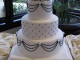 25 Adorable Bow Wedding Cakes2