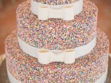 25 Adorable Bow Wedding Cakes7
