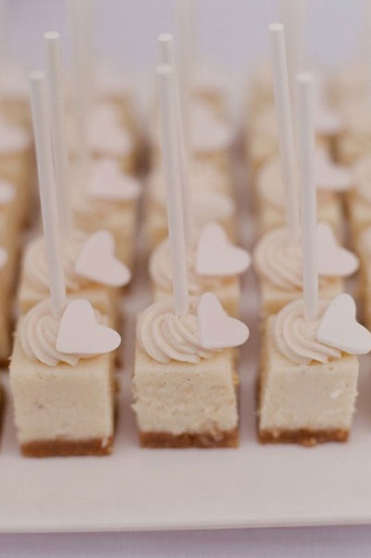 Cake pops with creamy decor is a cute, simple and tasty idea that won't break the budget