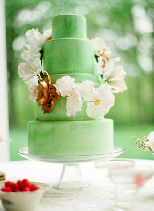 Crisp And Bright Lime Green And White Wedding Ideas