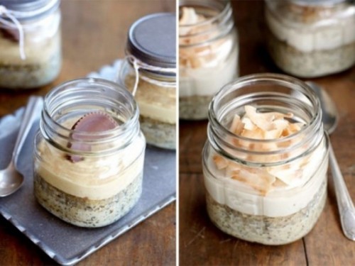 healthy desserts with chia in jars is a great idea for everyone who has a sweet tooth and wants to stay healthy