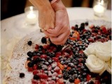 a millefoglie with lots of delicious berries is a traditional Italian wedding cake, go for one to embrace Tuscany