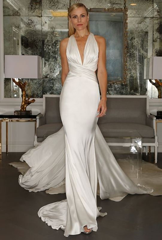 Picture Of swoon worthy sheath wedding dresses  12