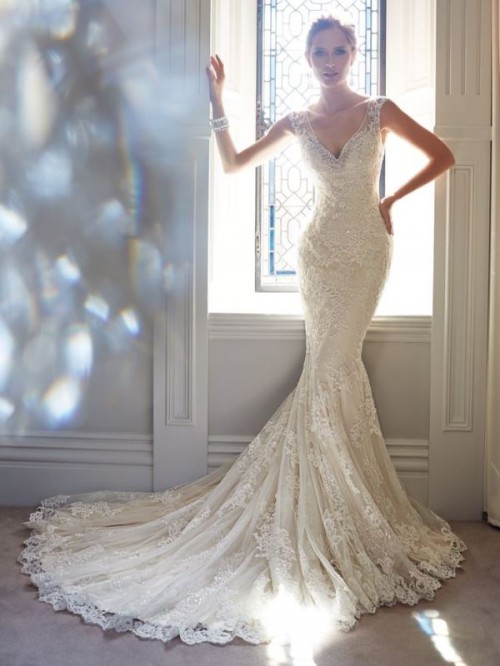 Swoon Worthy Sheath Wedding Dresses
