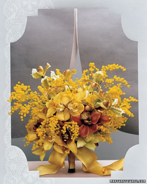 Yellow Wedding Bouquets