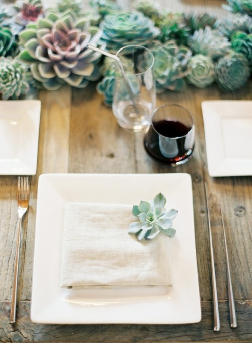 Awesome Ways To Use Succulents In Your Wedding