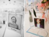 substitute usual place cards with Polaroids of your guests and you’ll get a very personalized tablescape