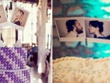top your wedding cake with your fun Polaroids, it’s a great way to personalize it easily