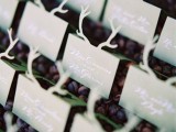 escort cards with antlers on top are amazing for rustic winter and fall weddings