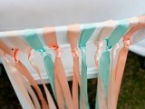 colorful ribbons are perfect for summer weddings