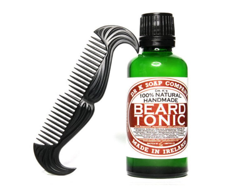 A beard tonic and a beard comb will be a very cool idea for those of your friends who have a beard and moustache