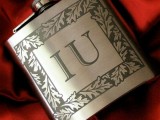 personalized flasks with refined design are always a good idea for groomsmen, they won’t break the budget
