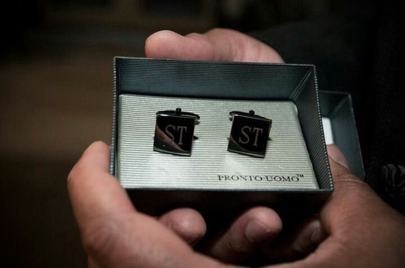 Chic personalized cufflinks are a perfect and absolutely timeless gift idea for groomsmen