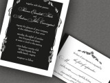 30 Black And White Wedding Invitations