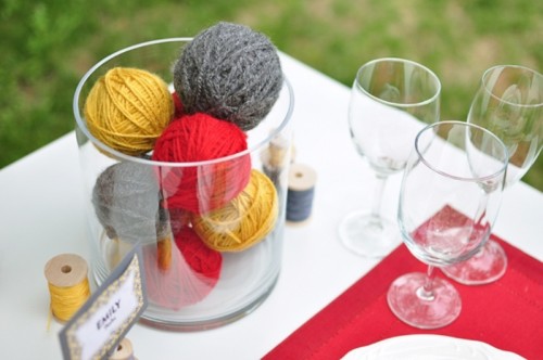 Cool And Creative Ways Of Using Yarn In Your Wedding