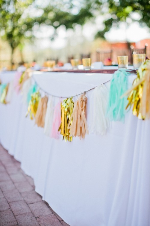 Creative Ways Of Using Tassels In Your Wedding Decor
