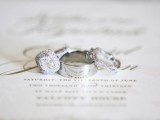 beautiful vintage white gold wedding bands with diamonds are a great idea for a classic or a traditional wedding