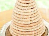 kransenkake is a traditional northern wedding cake, opt for one to embrace the location, instead of a usual wedding cake