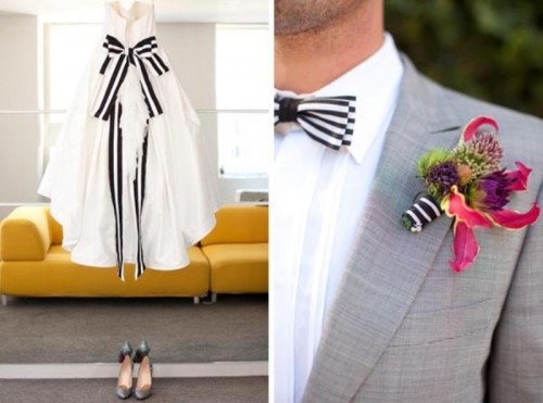 Lovely Stripes Wedding Ideas