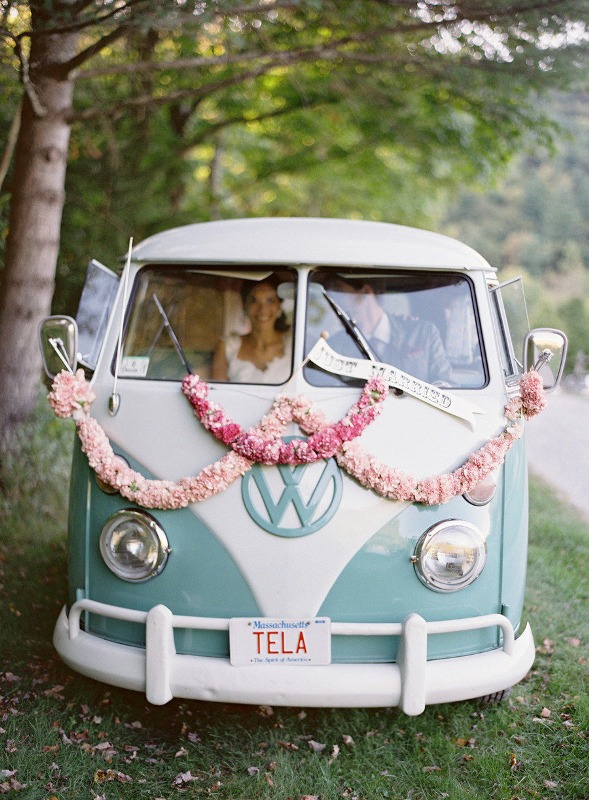 Picture Of Cool And Creative Wedding Getaway Car Decor Ideas