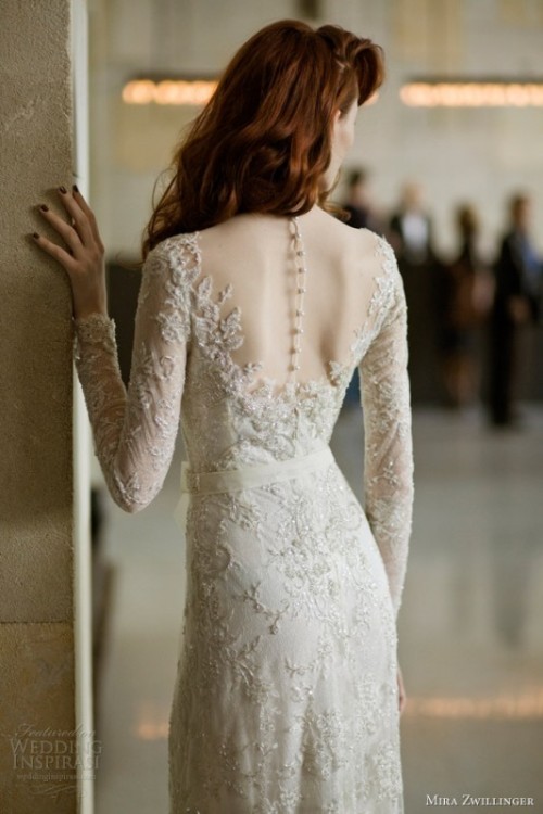 Romantic And Exquisite Sleeve Wedding Dresses