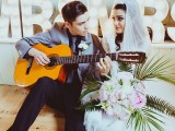 60s Styled Wedding Shoot Inspired By Elvis And Priscilla Presley