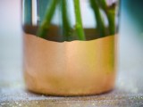 Chic DIY Gold Painted Vases  2