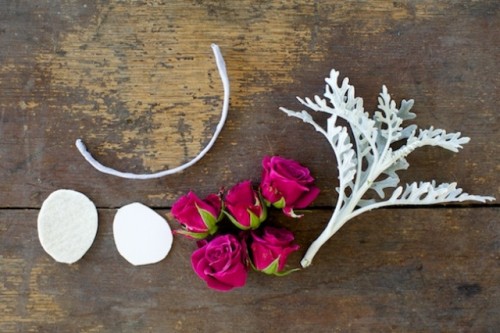 Chic And Tasteful DIY Wrist Corsage With Roses