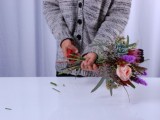 Cute DIY Bohemian Wedding Bouquet8