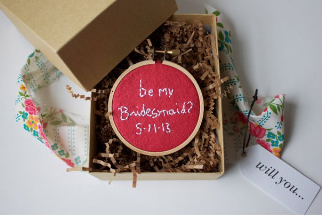 Cute DIY Bridesmaid Proposal Boxes
