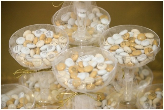 Picture Of DIY Glamorous Bridal Shower Or Wedding Favors With M&M’s 5