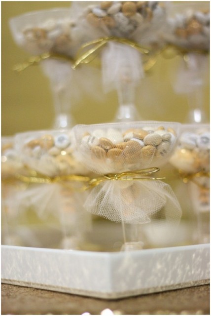 DIY Glamorous Bridal Shower Or Wedding Favors With M&M’s