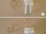 Gentle DIY Rustic Hanging Aisle Wedding Décor3