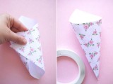 Gentle DIY Wedding Confetti Cones 5