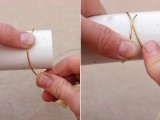 Glamorous DIY Gold Wire Napkin Rings For Fall Weddings3