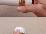 Glamorous DIY Gold Wire Napkin Rings For Fall Weddings5